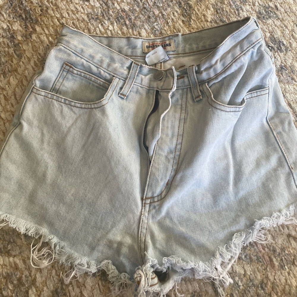 Vintage guess jean shorts